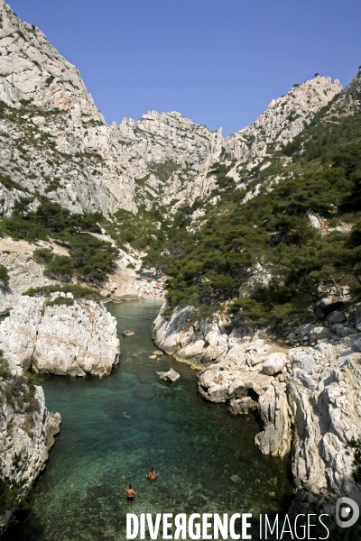 Parc National des Calanques. Marseille, Cassis et La Ciotat