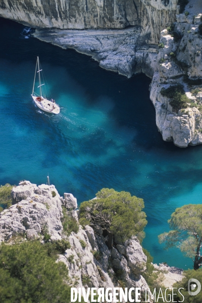 Parc National des Calanques. Marseille, Cassis et La Ciotat