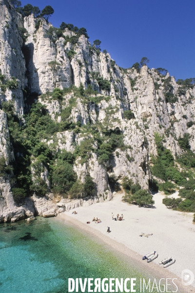 Parc National des Calanques. Marseille, Cassis et La Ciotat