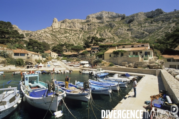 Parc National des Calanques. Marseille, Cassis et La Ciotat