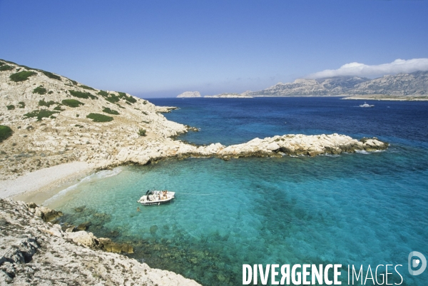 Parc National des Calanques. Marseille, Cassis et La Ciotat