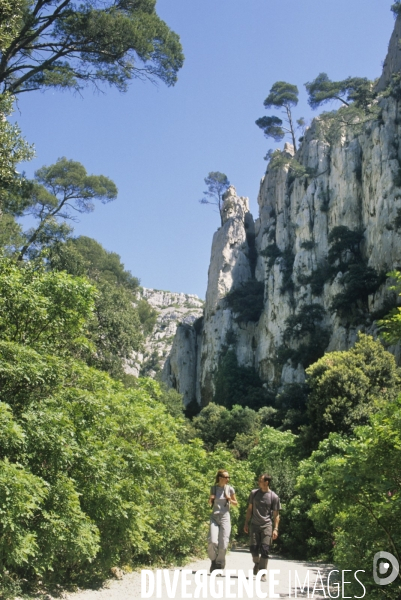 Parc National des Calanques. Marseille, Cassis et La Ciotat