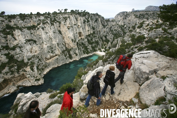 Parc National des Calanques. Marseille, Cassis et La Ciotat