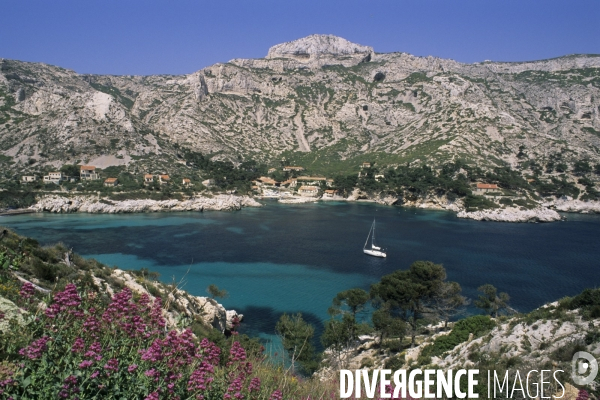 Parc National des Calanques. Marseille, Cassis et La Ciotat