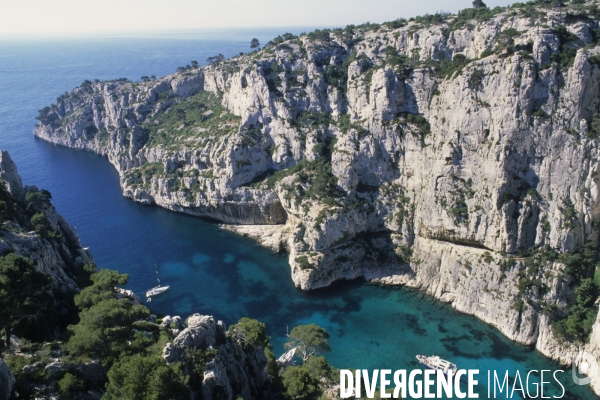 Parc National des Calanques. Marseille, Cassis et La Ciotat