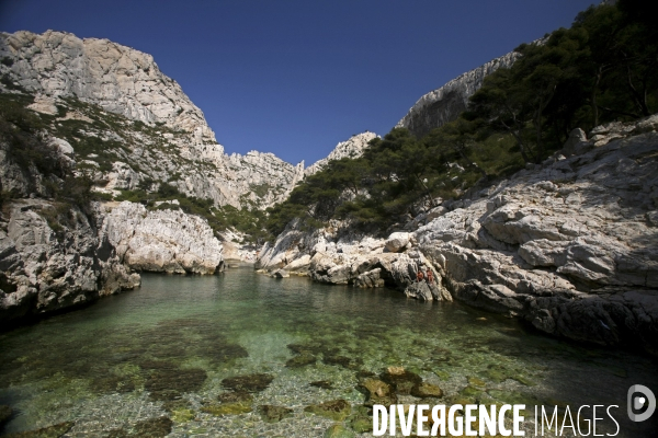 Parc National des Calanques. Marseille, Cassis et La Ciotat