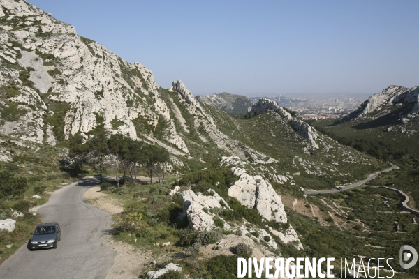 Parc National des Calanques. Marseille, Cassis et La Ciotat