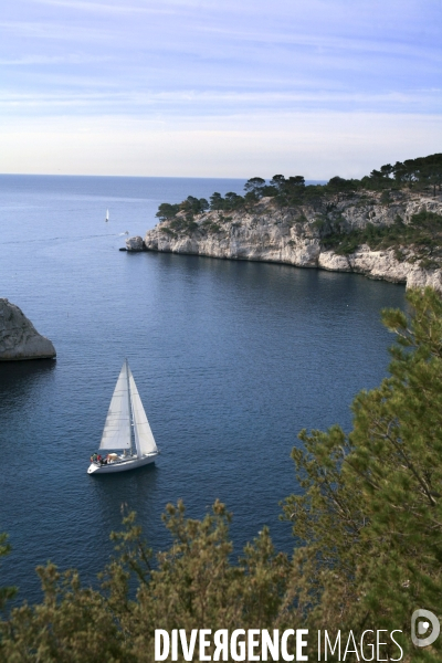 Parc National des Calanques. Marseille, Cassis et La Ciotat