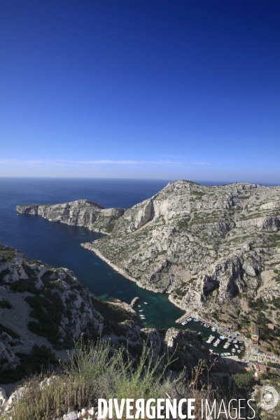 Parc National des Calanques. Marseille, Cassis et La Ciotat