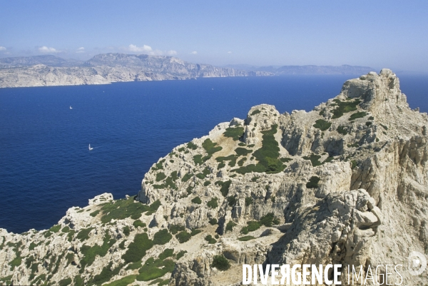 Parc National des Calanques. Marseille, Cassis et La Ciotat