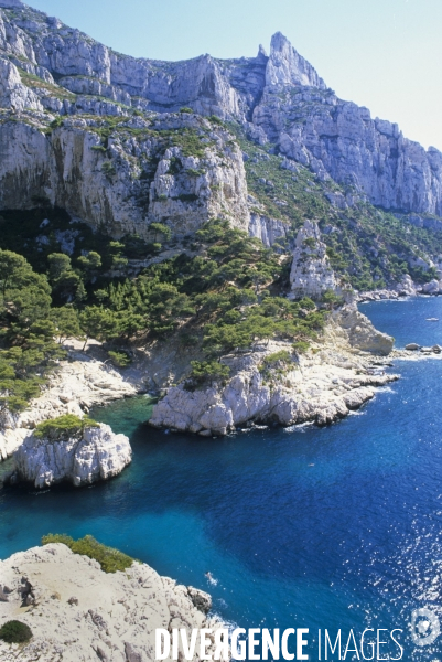 Parc National des Calanques. Marseille, Cassis et La Ciotat