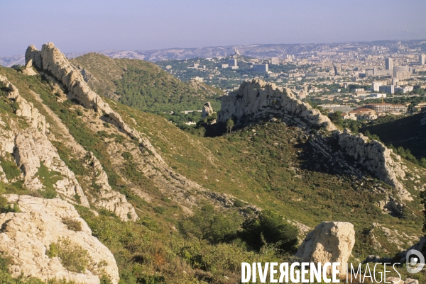 Parc National des Calanques. Marseille, Cassis et La Ciotat