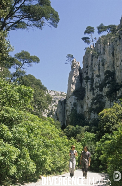 Parc National des Calanques. Marseille, Cassis et La Ciotat