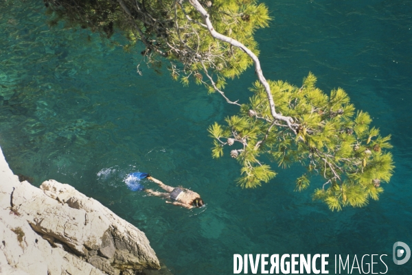 Parc National des Calanques. Marseille, Cassis et La Ciotat