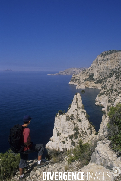 Parc National des Calanques. Marseille, Cassis et La Ciotat