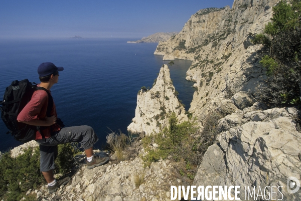 Parc National des Calanques. Marseille, Cassis et La Ciotat