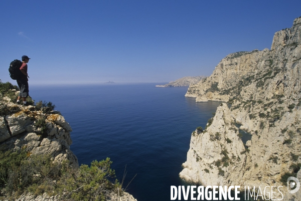 Parc National des Calanques. Marseille, Cassis et La Ciotat