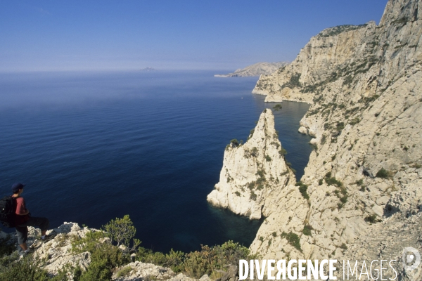 Parc National des Calanques. Marseille, Cassis et La Ciotat