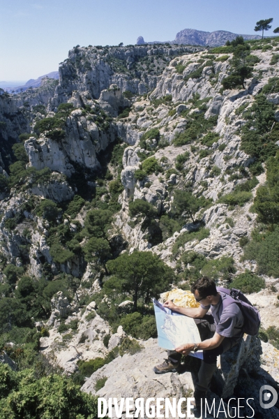 Parc National des Calanques. Marseille, Cassis et La Ciotat