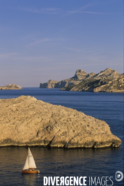 Parc National des Calanques. Marseille, Cassis et La Ciotat