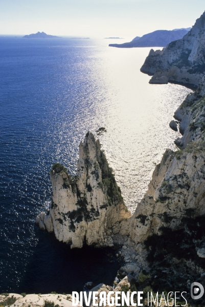 Parc National des Calanques. Marseille, Cassis et La Ciotat