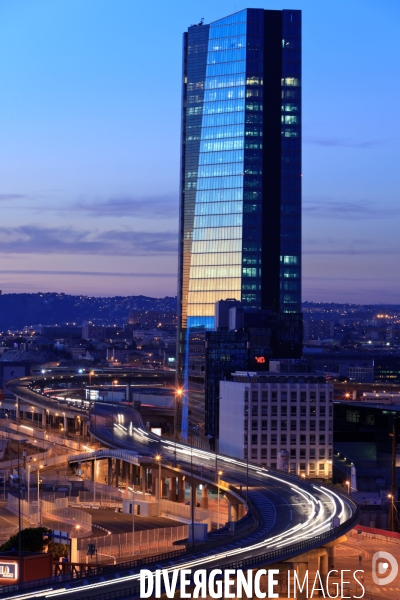 La tour CMA-CGM et le Grand Port Maritime de Marseille