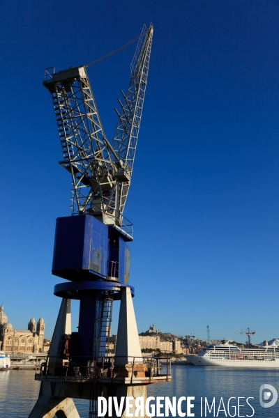 La tour CMA-CGM et le Grand Port Maritime de Marseille