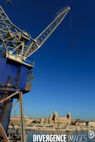 La tour CMA-CGM et le Grand Port Maritime de Marseille