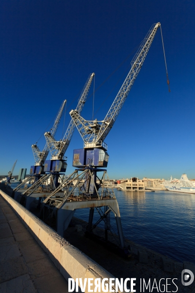 La tour CMA-CGM et le Grand Port Maritime de Marseille