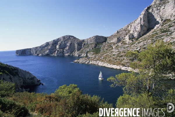 Parc National des Calanques. Marseille, Cassis et La Ciotat