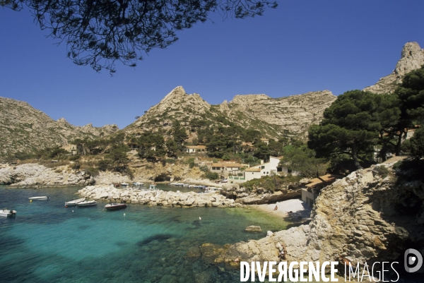 Parc National des Calanques. Marseille, Cassis et La Ciotat