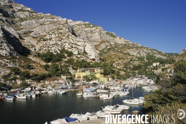 Parc National des Calanques. Marseille, Cassis et La Ciotat