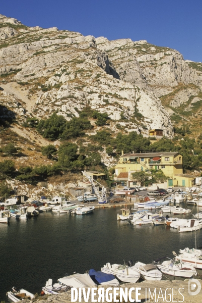 Parc National des Calanques. Marseille, Cassis et La Ciotat