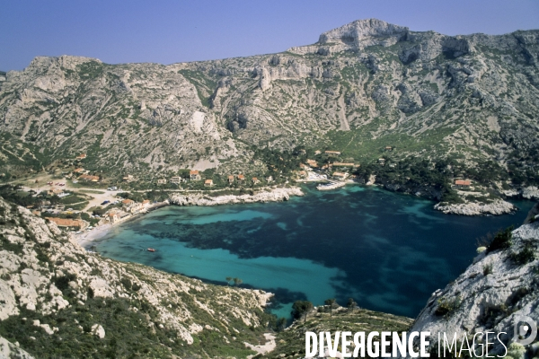 Parc National des Calanques. Marseille, Cassis et La Ciotat