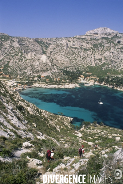 Parc National des Calanques. Marseille, Cassis et La Ciotat