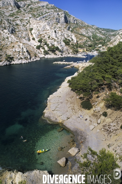 Parc National des Calanques. Marseille, Cassis et La Ciotat