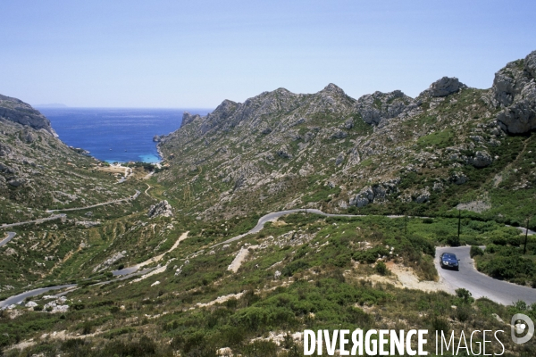 Parc National des Calanques. Marseille, Cassis et La Ciotat