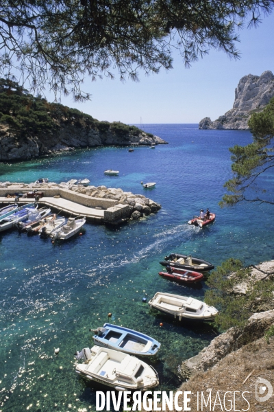 Parc National des Calanques. Marseille, Cassis et La Ciotat