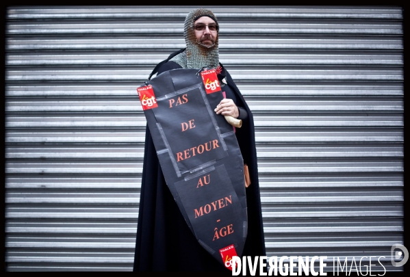 Portraits de manifestants contre la réforme des retraites