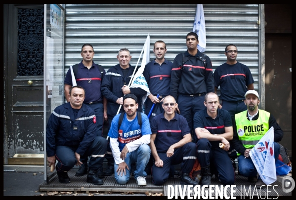 Portraits de manifestants contre la réforme des retraites