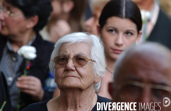 Céremonies pour le 91 éme anniverssaire du genocide armenien a marseille.