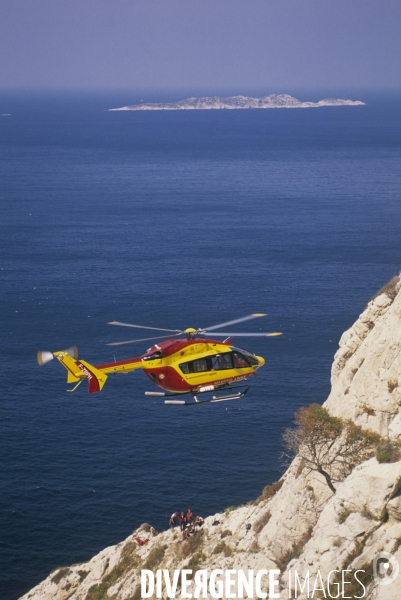 Parc National des Calanques. Marseille, Cassis et La Ciotat