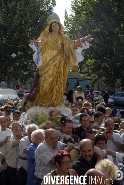 Procession de La Vierge Marie
