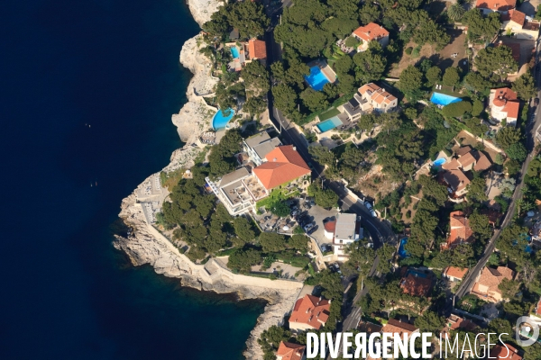 Vue aérienne des Calanques, Cassis, La Ciotat