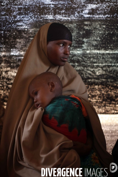 Le camp de dadaab, a l est du kenya, est considere comme le plus grand camp de refugies au monde. l un des centres de sante de msf.