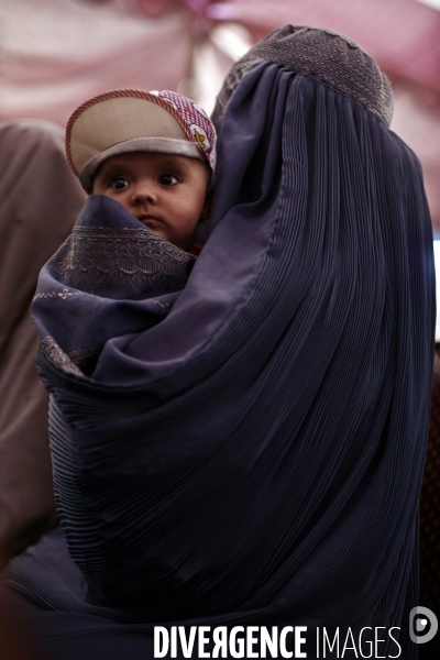 Les femmes afghanes impliquees dans les elections presidentielles du 20 aout 2009.