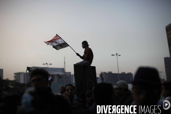 Demonstration in tahrir square.