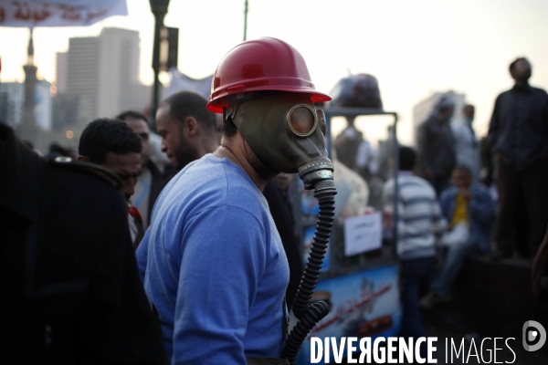 Demonstration in tahrir square.