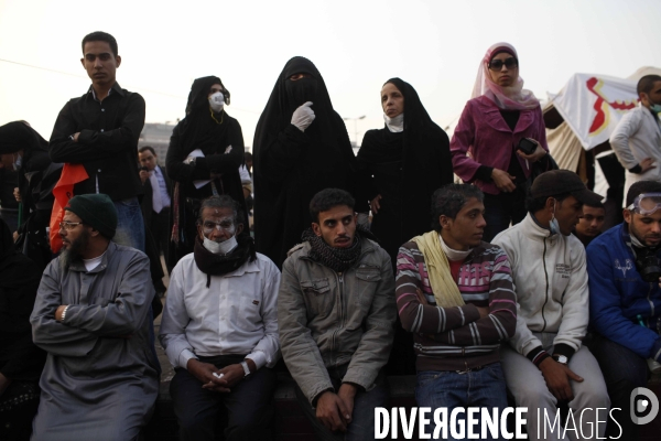 Demonstration in tahrir square.