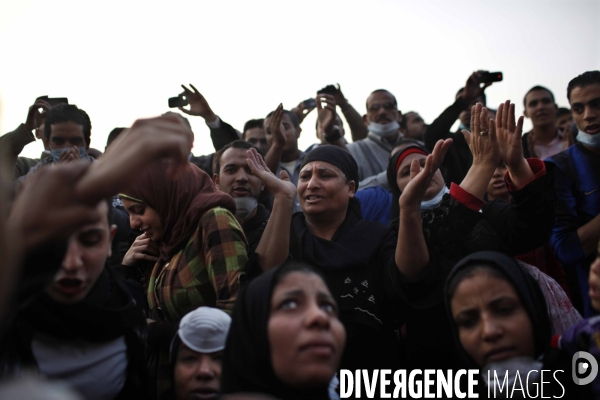 Demonstration in tahrir square.